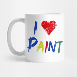 I'm Paint Cute Couple Valentine Mug